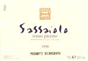 Rosso Piceno_Monte Schiavo_Sassaiolo 1998